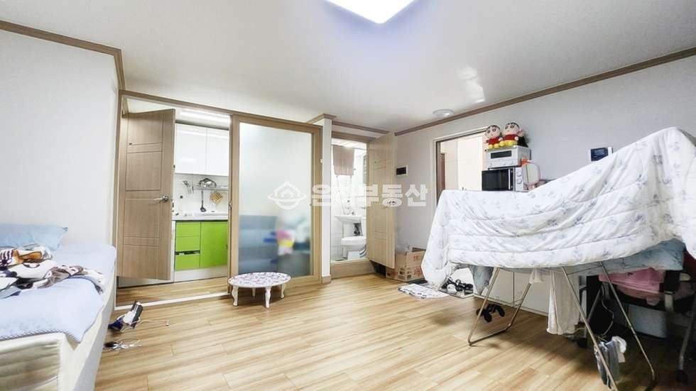 경기 수원장안구 조원동 엘베O, 주차가능, 8평 넓은 원룸 풀옵션 반전세 월세 매물번호 10298 사진 2